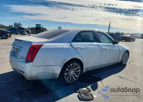 2015 Cadillac Cts Luxury Collection из США, поврежденный, VIN 1G6AR5SX7F0143234